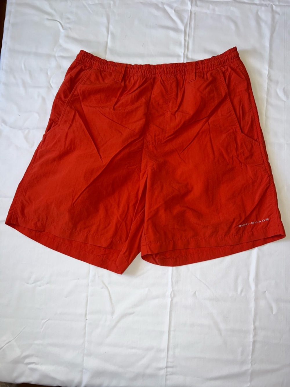 Columbia Orange Shorts Small
